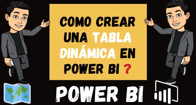 Crear Tabla Dinámica en Power BI