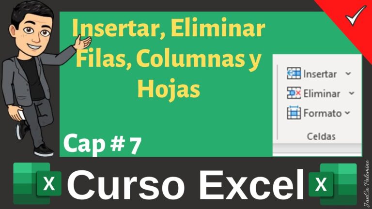 #7 Cómo Insertar y Eliminar Filas y Columnas en Excel