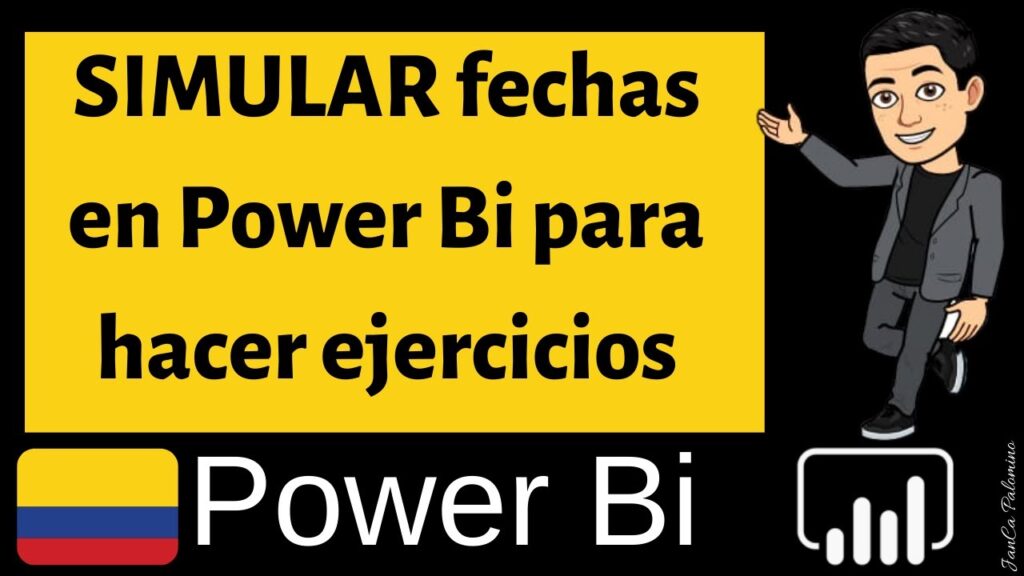 Cómo SIMULAR fechas en Power Bi para hacer ejercicios de Bases de datos