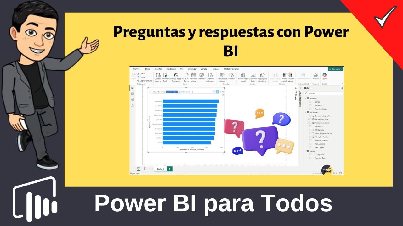 Cómo crear Preguntas y respuestas con Power BI