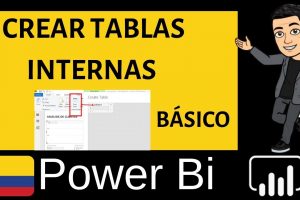 Cómo crear una tabla interna desde Power BI