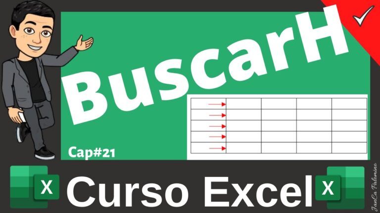 ¿Cómo hacer un BuscarH en Excel? Búsqueda Horizontal