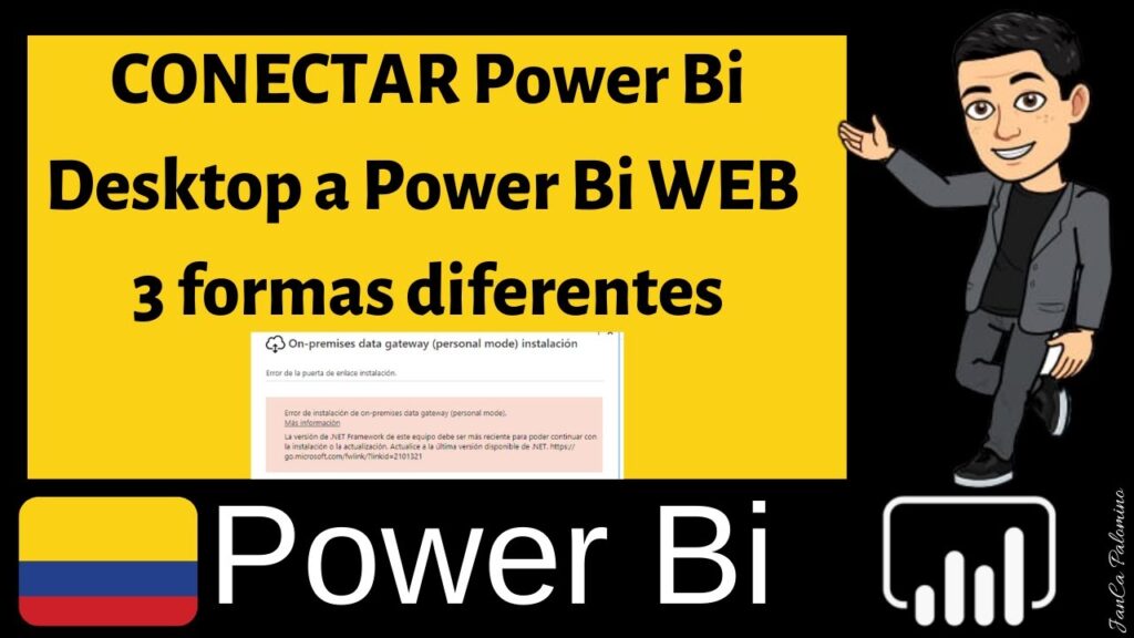 Conectar Power Bi desktop a Power Bi Online de 3 formas diferentes