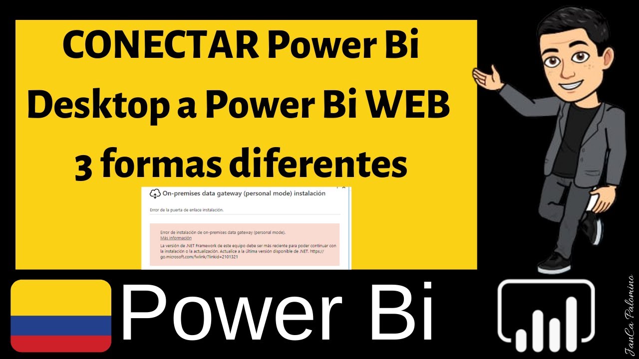 Conectar Power Bi desktop a Power Bi Online de 3 formas diferentes