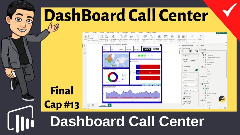 Crea un Dashboard de Call Center en Power BI