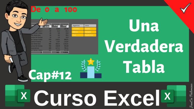 Crear TABLAS en EXCEL - Filtros avanzados y Segmentadores