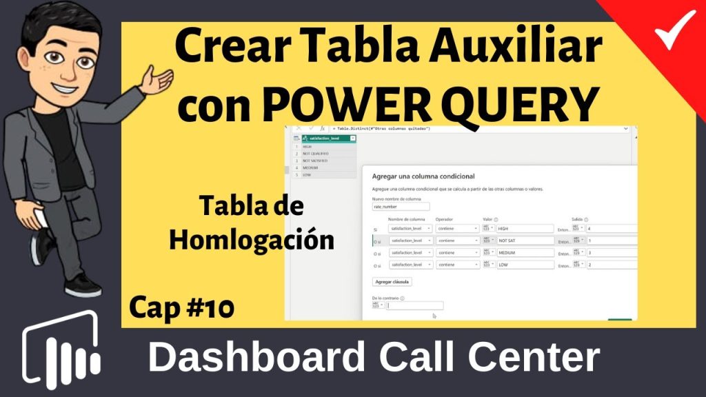 Crear Tabla de Homologación con Power Query