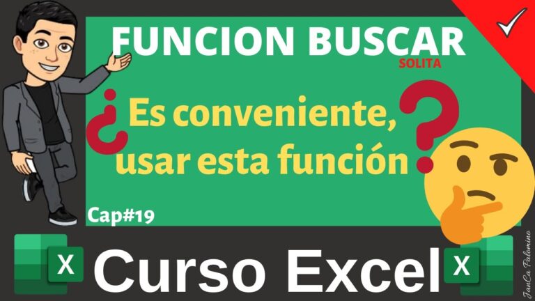 FUNCION BUSCAR en excel