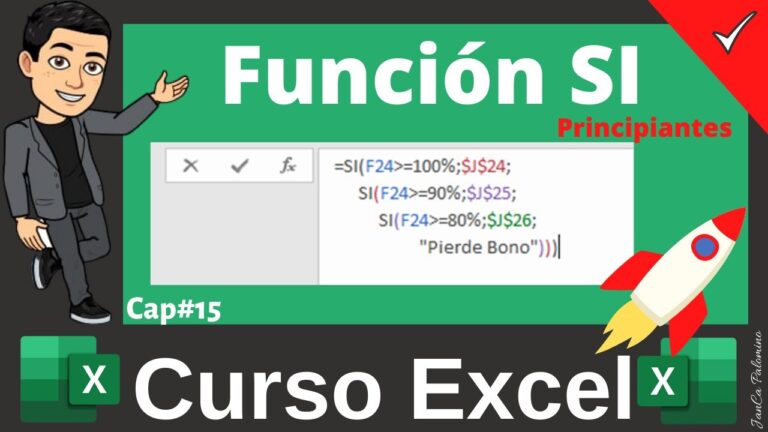 Función si Anidada en el Excel