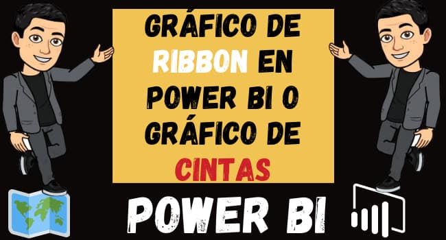 Gráfico de RIBBON en Power Bi o Gráfico de CINTAS