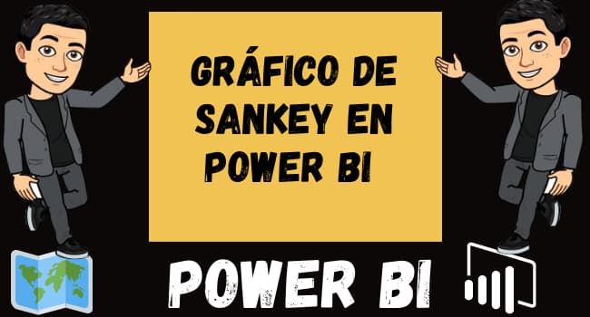 Gráfico de SANKEY en power BI para ver Comportamiento de visitas o Navegación WEB