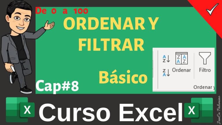 Ordenar y Filtrar en Excel