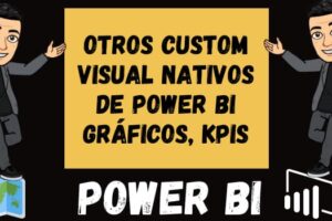 Otros Custom Visual Nativos de Power BI Gráficos, KPIs e indicadores
