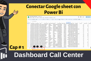 conectar google sheet con power bi